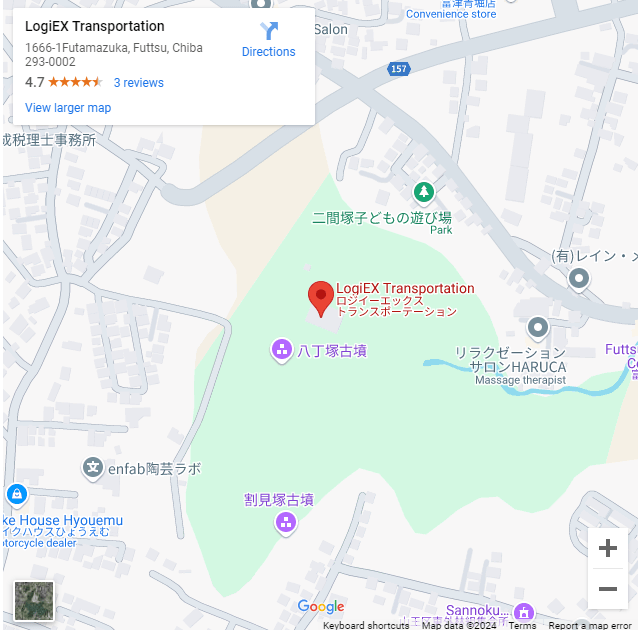 Contactmap — LogiEx Japan
